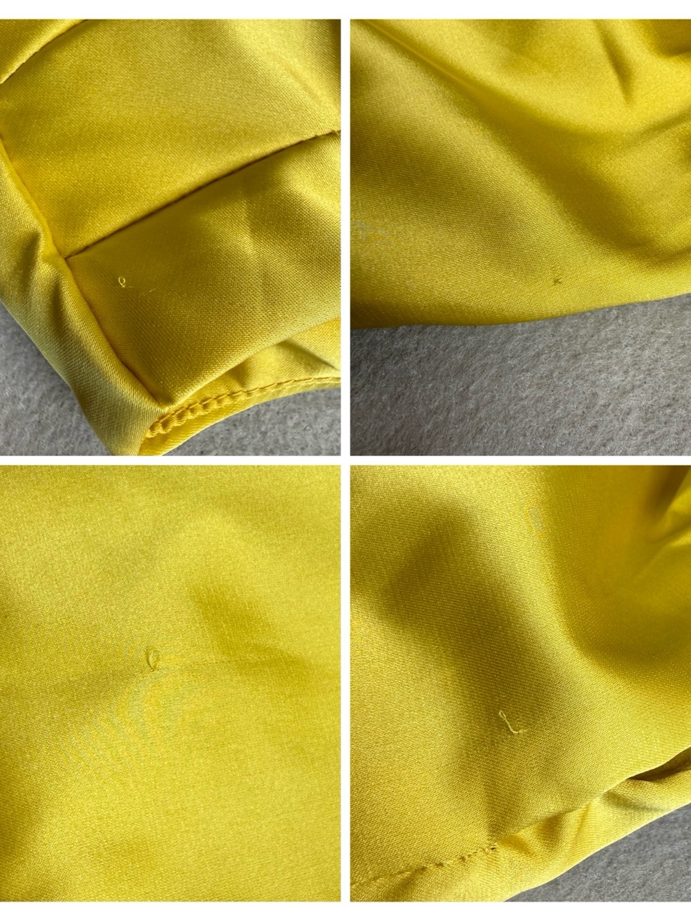 Hello Molly Elite Girl Yellow Gold Satin One Shoulder Maxi Dress Size 6 NWT - Picture 14 of 14